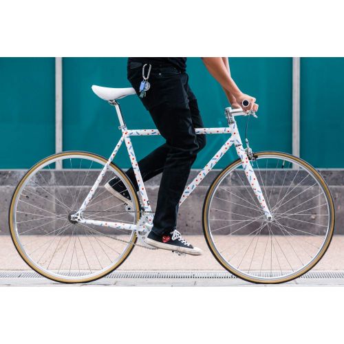  Core-Line 4130 State Bicycle | Fixed Gear / Single Speed Bike | Bullhorn