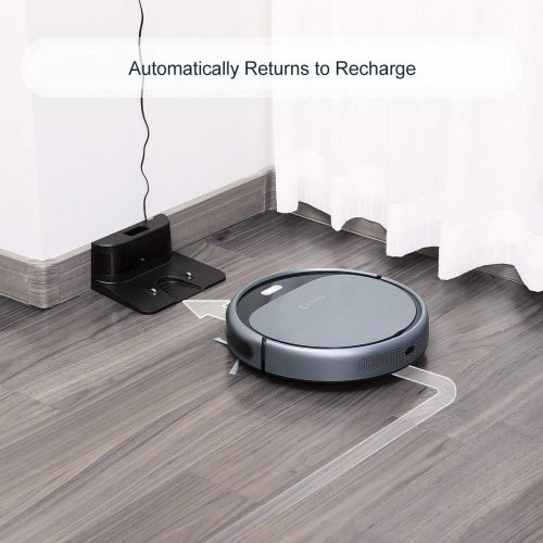  [아마존 핫딜] [아마존핫딜]Coredy Robot Vacuum Cleaner, 1400Pa Super-Strong Suction, Ultra Slim, Automatic Self-Charging Robotic Vacuum for Cleaning Hardwood Floors, Medium-Pile Carpets, Filter for Pet, Easy