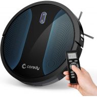 [아마존 핫딜] [아마존핫딜]Coredy Robot Vacuum Cleaner, Fully Upgraded, Boundary Strip Supported, 360° Smart Sensor Protection, 1400pa Max Suction, Super Quiet, Self-Charge Robotic Vacuum, Cleans Pet Fur, Ha