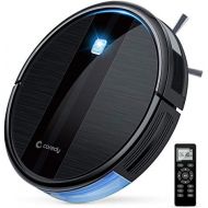 Coredy Robot Vacuum Cleaner, 1700Pa Strong Suction, Super Thin Robotic Vacuum, Multiple Cleaning Modes/Automatic Self-Charging Robot Vacuum for Pet Hair, Hard Floor to Medium-Pile