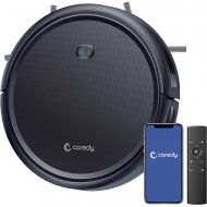 Coredy R400 Robot Vacuum Cleaner, Personalized Customize Robotic Vacuums Skin, 2000Pa Suction, Works with Alexa, Wi-Fi Connected, Auto Boost Intellect, Quiet Self-Charging Vacuum R