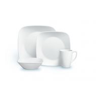 Corelle Square Pure White 16-Piece Dinnerware Set