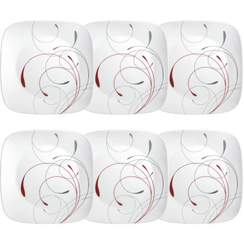  Corelle Square Splendor 10.25 Dinner Plate, Set of 6