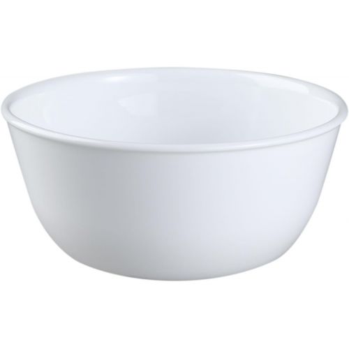  [아마존베스트]Corelle Coordinates Wh Corelle Livingware Super Soup/Cereal Bowl, 28 oz, Winter Frost White, Set of 3