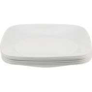 [아마존베스트]Corelle Square Pure White 9-Inch Plate Set (6-Piece)