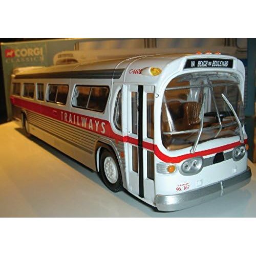  Corgi Trailways Bus Fishbowl