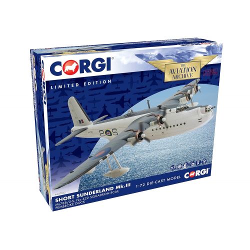  Corgi Short Sunderland Mk III Diecast Aviation Archive Model Replica