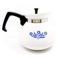 Corning Ware BLUE CORNFLOWER 6 Cup VINTAGE Teapot