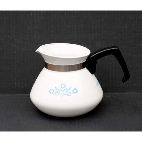  CorningWare Corning Ware Blue Cornflower Teapot, 6 cup ***NO LID, Corningware Beverage Server