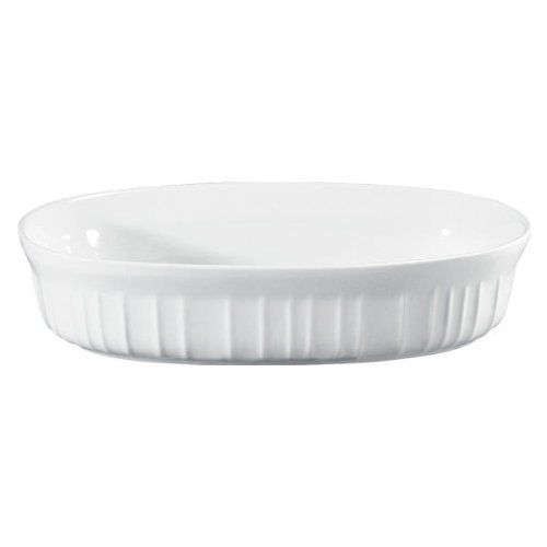  Corningware 1092970 French White 15 OZ Oval Casserole Dish