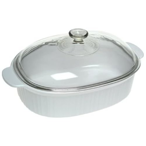  CorningWare French White 4-Quart Covered Casserole