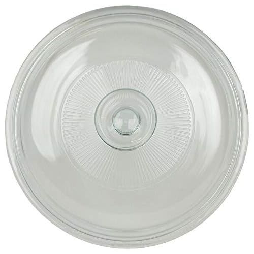  CorningWare Pyroceram Classic Casserole Dish with Glass Cover, White, Round, 3.5 Quart, 3.25 Liter (Large)