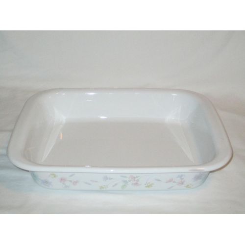  Vintage Corning Ware Pastel Bouquet Roaster Lasagna Pan A-21