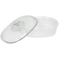 [아마존베스트]CorningWare 2-1/2-Quart Oval Casserole Dish with Glass Lid