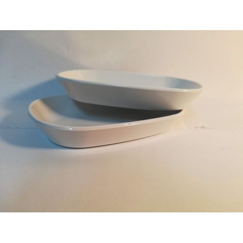  [아마존베스트]Set of 2 - Vintage Corning Ware Sidekick Dishes P-140 - 4 1/2 x 6 3/4 Inches Each