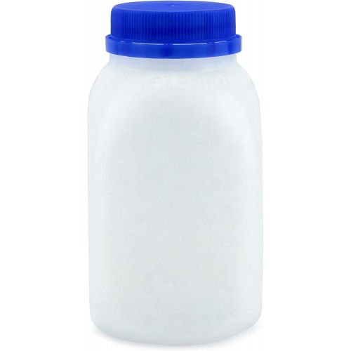  Cornucopia Brands 8-Ounce Plastic Milk Bottles (12-Pack); HDPE Bottles Great for Milk, Juice, Smoothies, Lunch Box & More, BPA-Free, Dishwasher-Safe, BPA-free