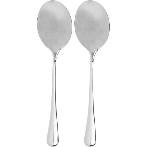  [아마존베스트]Cornucopia Brands Serving Fork (2 Pack) Set of Two (2)- Elegant Top of the Line Serving Forks, Serving Utensil, Buffet & Banquet Style Serving Forks, 9 Durable Stainless Steel with Mirrored Finish