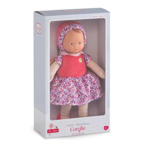  Corolle mon doudou Fairy Floral Bloom Toy Baby Doll, Pink
