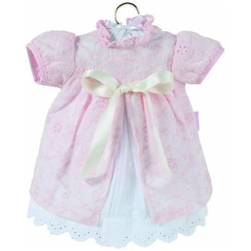 Corolle Classic Baby Doll 17-inch Fashion Pink Eyelet Dress & Shrug