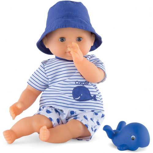  Corolle Mon Premier Poupon Bebe Bath Boy Toy Baby Doll, Blue