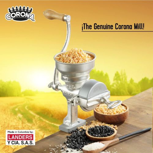  [아마존베스트]Www.CoronaMill.com Corona Corn & Grain Mill with Low Hopper
