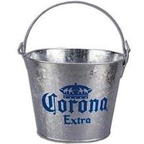  [아마존베스트]Corona Extra Galvanized Beer Bucket W/Built-In Bottle Opener