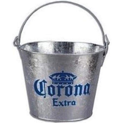  [아마존베스트]Corona Extra Galvanized Beer Bucket W/Built-In Bottle Opener