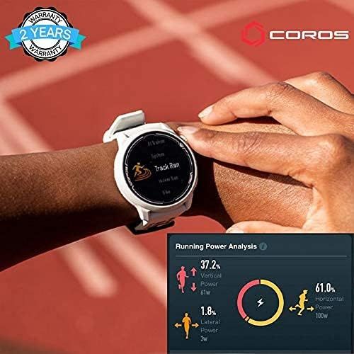  [아마존베스트]Coros PACE 2 Premium GPS Sport Watch with Nylon or Silicone Band, Heart Rate Monitor, 30h Full GPS Battery, Barometer, ANT+ & BLE Connections, Strava, Stryd & Training Peaks