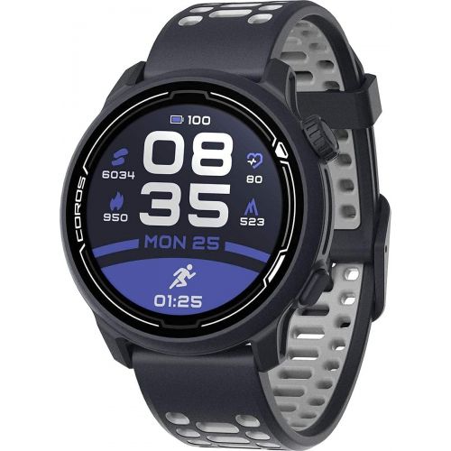  [아마존베스트]Coros PACE 2 Premium GPS Sport Watch with Nylon or Silicone Band, Heart Rate Monitor, 30h Full GPS Battery, Barometer, ANT+ & BLE Connections, Strava, Stryd & Training Peaks