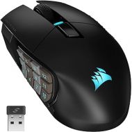 CORSAIR SCIMITAR ELITE RGB WIRELESS MMO Gaming Mouse - 26,000 DPI - 16 Programmable Buttons - Up to 150hrs Battery - iCUE Compatible - Black