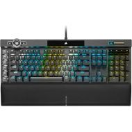 CORSAIR K100 RGB Mechanical Gaming Keyboard - CHERRY MX SPEED RGB Silver Keyswitches - PBT Double-Shot Keycaps - Elgato Stream Deck and iCUE Compatible - QWERTY NA Layout - Black