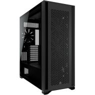 CORSAIR 7000D AIRFLOW Full-Tower ATX PC Case - High-Airflow Front Panel - Spacious Interior - Easy Cable Management - 3x 140mm AirGuide Fans with PWM Repeater Included - Black