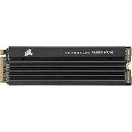 Corsair MP600 PRO LPX 2TB M.2 NVMe PCIe x4 Gen4 SSD - Optimised for PS5 (Up to 7,100MB/sec Sequential Read & 6,800MB/sec Sequential Write Speeds, High-Speed Interface, Compact Form Factor) Black