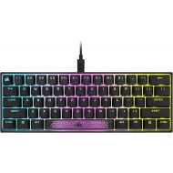 Corsair K65 RGB MINI 60% Mechanical Gaming Keyboard - CHERRY MX Brown Mechanical Keyswitches - Customizable Per-Key RGB Backlighting - Detachable USB Type-C Cable - QWERTY NA Layout - Black