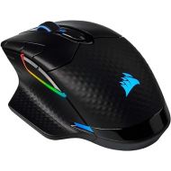 Corsair Dark Core RGB Pro SE, FPS/MOBA Gaming Mouse with SLIPSTREAM Technology, Black, Backlit RGB LED, 18000 DPI, Optical, Qi wireless charging certified