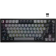 Corsair K65 Plus Wireless 75% RGB Hot-Swappable Mechanical Gaming Keyboard ? Pre-Lubricated MLX Red Linear Switches ? Top Mounted ? Dual-Layer Sound Dampening ? PBT Keycaps ? QWERTY NA ? Black