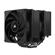 CORSAIR A115 High-Performance Tower CPU Air Cooler ? Cools up to 270W TDP - Slide-and-Lock Fan Mount - Two Corsair AF140 Elite Fans - Easy to Install - Pre-Applied Thermal Paste ? Black