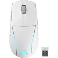 Corsair M75 Wireless RGB Lightweight FPS Gaming Mouse - 26,000 DPI - Swappable Side Buttons - iCUE Compatible - PC - White