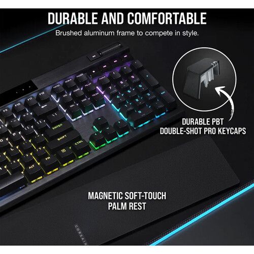 커세어 Corsair K70 RGB PRO Mechanical Gaming Keyboard (Cherry MX Red Switches)