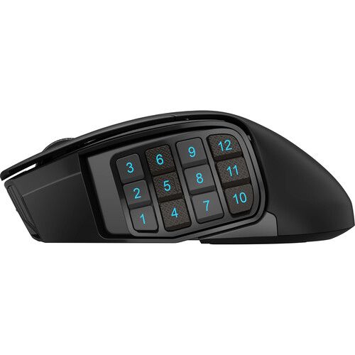 커세어 Corsair Scimitar Elite Wireless MMO Gaming Mouse