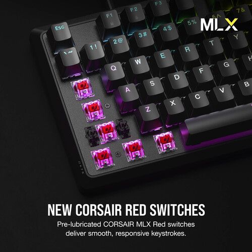 커세어 Corsair K70 CORE RGB Full Size Mechanical Gaming Keyboard (Black)