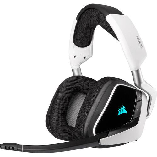 커세어 Corsair VOID RGB ELITE Wireless Gaming Headset (White)
