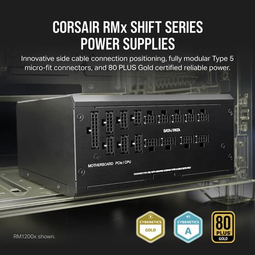 커세어 Corsair RM850x SHIFT 80 PLUS Gold Modular Power Supply