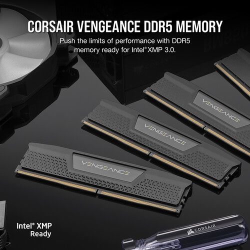커세어 Corsair 32GB VENGEANCE DDR5 Memory Kit (2 x 16GB, Black)