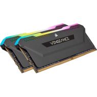 Corsair Vengeance RGB Pro SL 16GB (2x8GB) DDR4 3200 (PC4-25600) C16 Desktop memory - Black (CMH16GX4M2E3200C16)