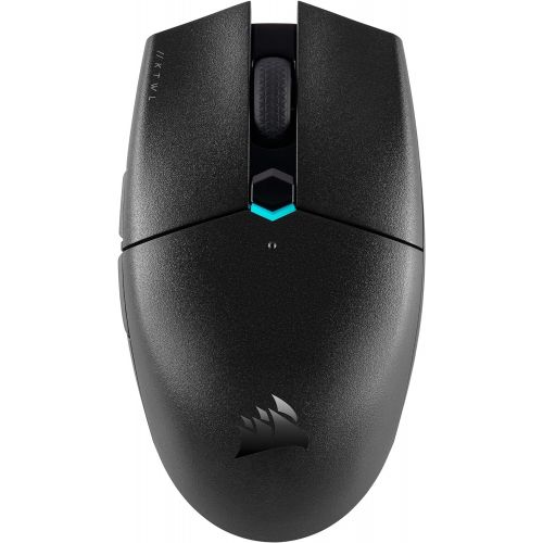 커세어 Corsair Katar Pro Wireless, Lightweight FPS/MOBA Gaming Mouse with Slipstream Technology, Compact Symmetric Shape, 10,000 DPI - Black