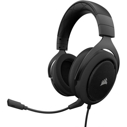 커세어 Corsair CA-9011170-NA HS50 Stereo Gaming Headset, Carbon