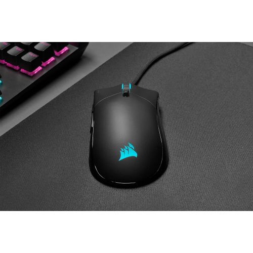 커세어 CORSAIR Sabre RGB PRO Champion Series FPS/MOBA Gaming Mouse - Ergonomic Shape for Esports and Competitive Play - Ultra-Lightweight 74g - Flexible Paracord Cable