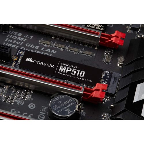 커세어 CORSAIR FORCE Series MP510 240GB NVMe PCIe Gen3 x4 M.2 SSD Solid State Storage, Up to 3,480MB/s
