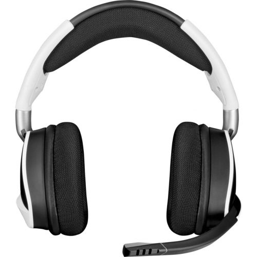 커세어 Corsair Gaming VOID RGB Elite Wireless Premium Gaming Headset with 7.1 Surround Sound, White